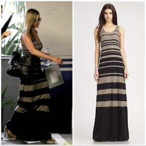 Vince Striped Maxi Dress